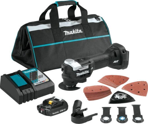 Makita XMT04R1B 18V LXT Brushless Sub-Compact Multi-Tool Kit
