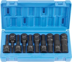 Grey Pneumatic 1398H 1/2" Impact Hex Driver Set