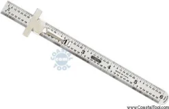 General 300/1 6" Precision Stainless Steel Rule