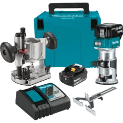 Makita XTR01T7 18V LXT Compact Cordless Router Kit