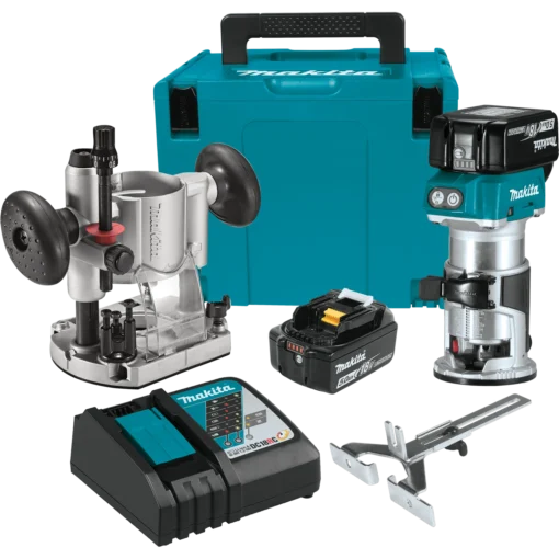 Makita XTR01T7 18V LXT Compact Cordless Router Kit