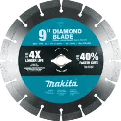 Makita E-02515 9" Diamond Blade, Segmented, General Purpose