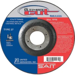 United Abrasives - Sait 22380 4-1/2" X 0.045" Ultimate Cut Cutting Wheel