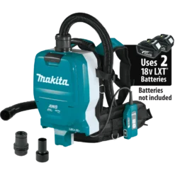 Makita XCV10ZX 18V X2 (36V) LXT Backpack Dry Dust Extractor (Tool Only)