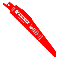 Diablo 6" Bi-Metal Reciprocating Saw Blades For Thick Metal/Demolition