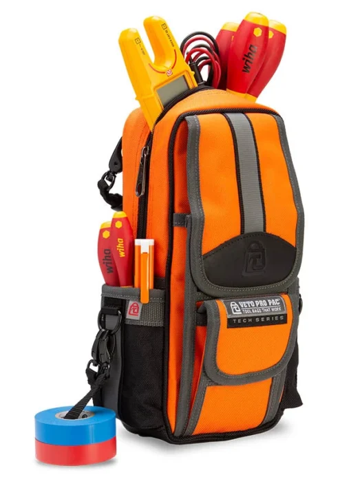 Veto Pro Pac MB2 HI-VIZ ORANGE Tool Pouch - Image 2