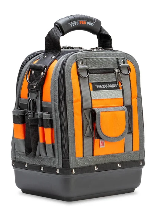 Veto Pro Pac TECH-MCT HI-VIZ ORANGE Compact Tool Bag - Image 2