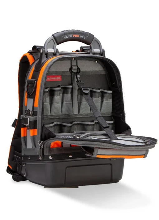 Veto Pro Pac Tech Pac MC Hi-Viz Orange Tool Bag - Image 4