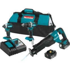 Makita XT328M 18 Volt LXT 3-Tool Brushless Cordless Combo Kit