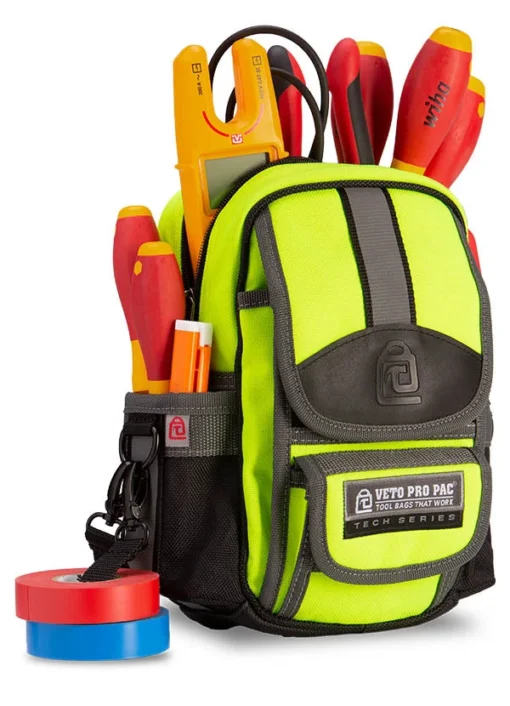 Veto Pro Pac MB HI-VIZ YELLOW Tool Pouch - Image 3