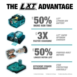 Makita XWT12ZB 18V LXT Sub Compact 3/8" Square Drive Impact Wrench (Tool Only) -Home Tools Sale image fb85189a 9997 4a2e be05 62a4de01b453