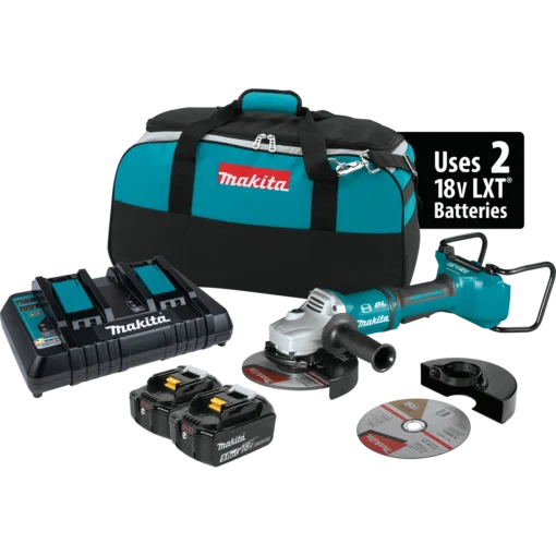 Makita XAG12PT1 18V X2 (36V) LXT Grinder Kit